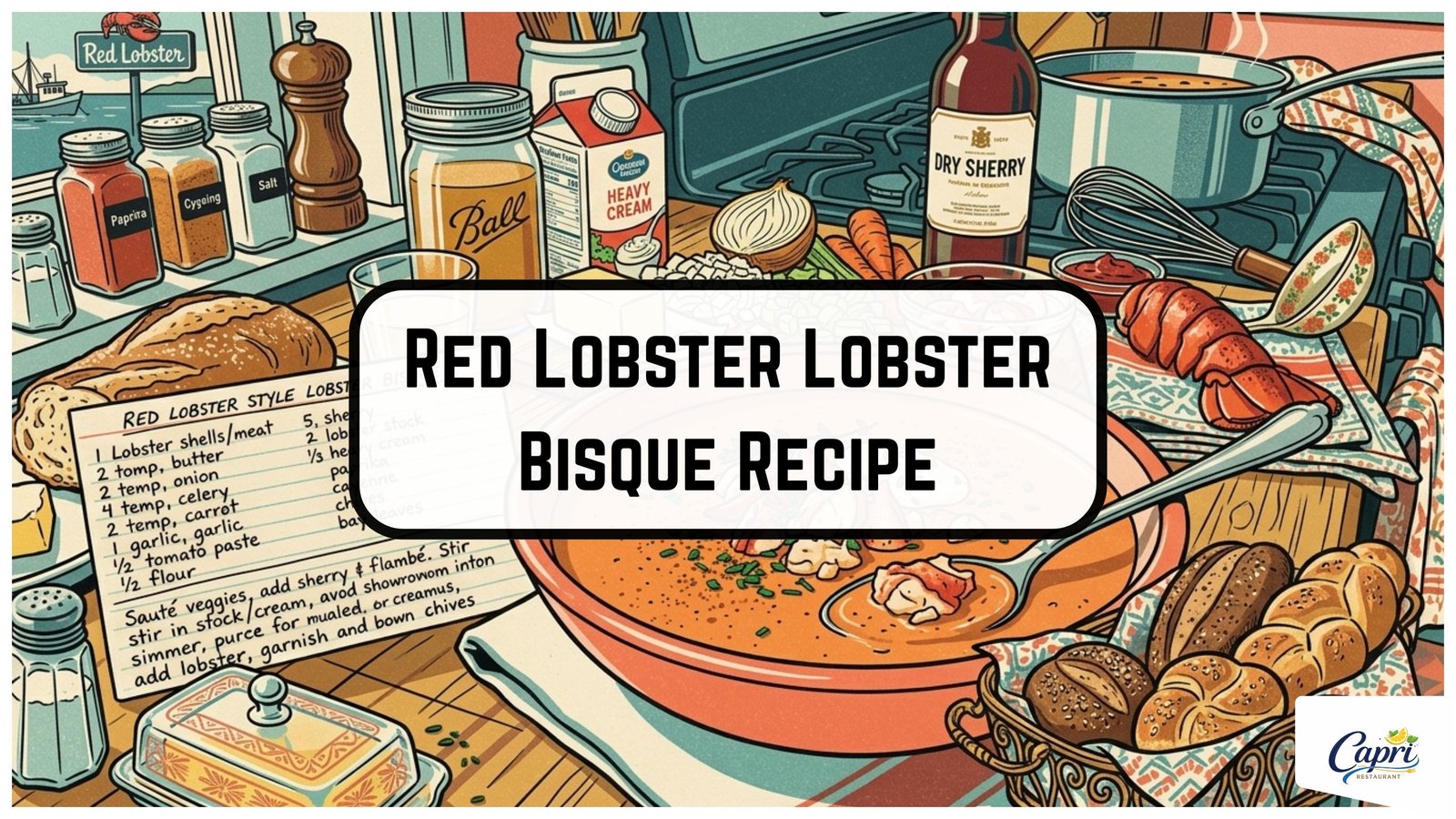 Red Lobster Lobster Bisque Recipe