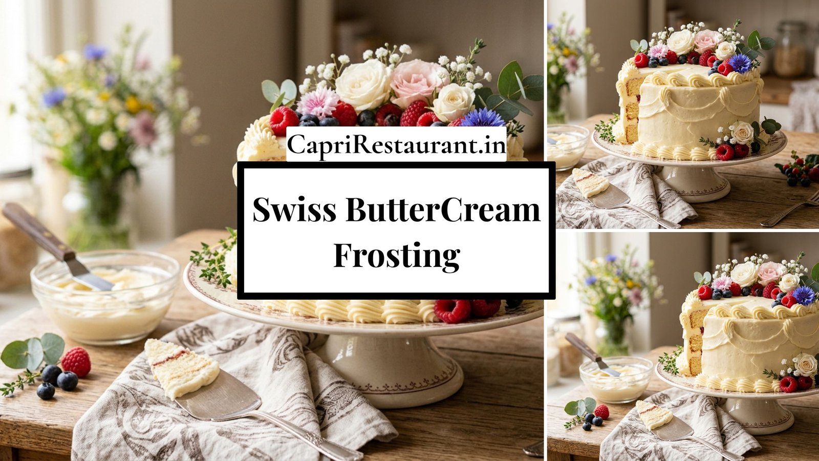 Swiss ButterCream Frosting Recipe