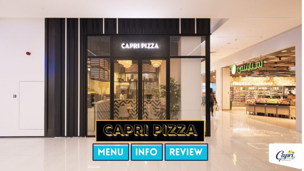 Capri Pizza - Sharjah - Capri Restaurant