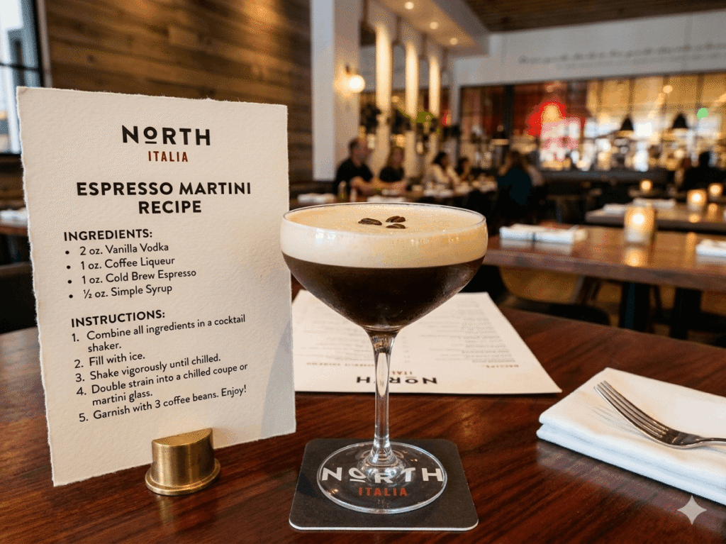 North Italia Espresso Martini Recipe