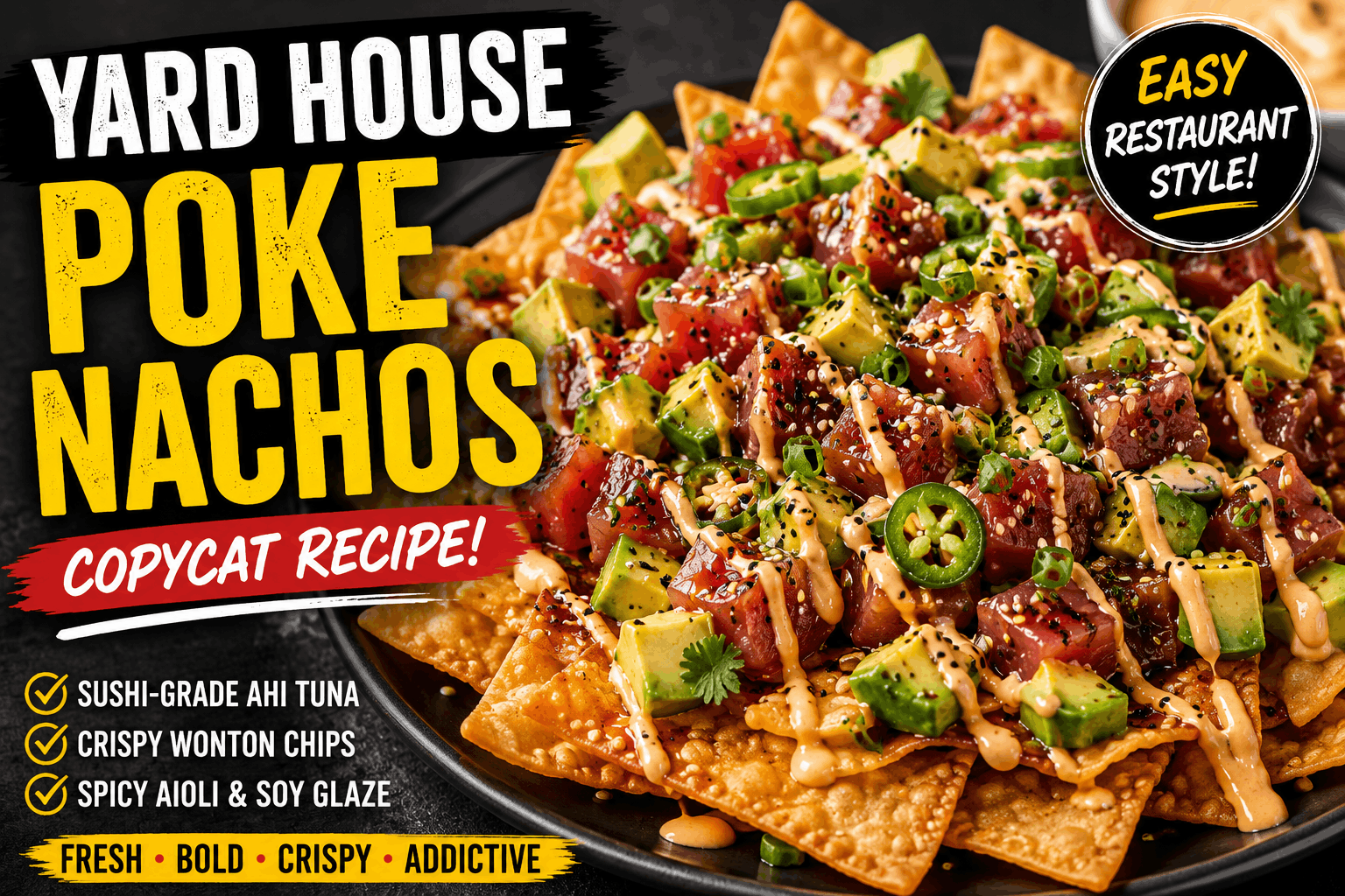 Yard House Poke Nachos Recipe