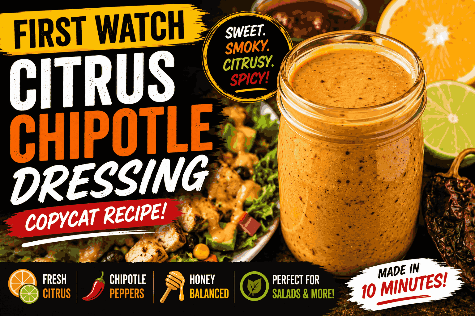 First Watch Citrus Chipotle Dressing Recipe